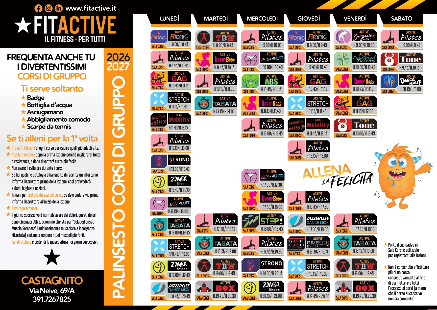 Program FitActive Castagnito
